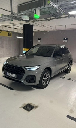 Audi Q5 cena 193000 przebieg: 77000, rok produkcji 2021 z Warszawa małe 191